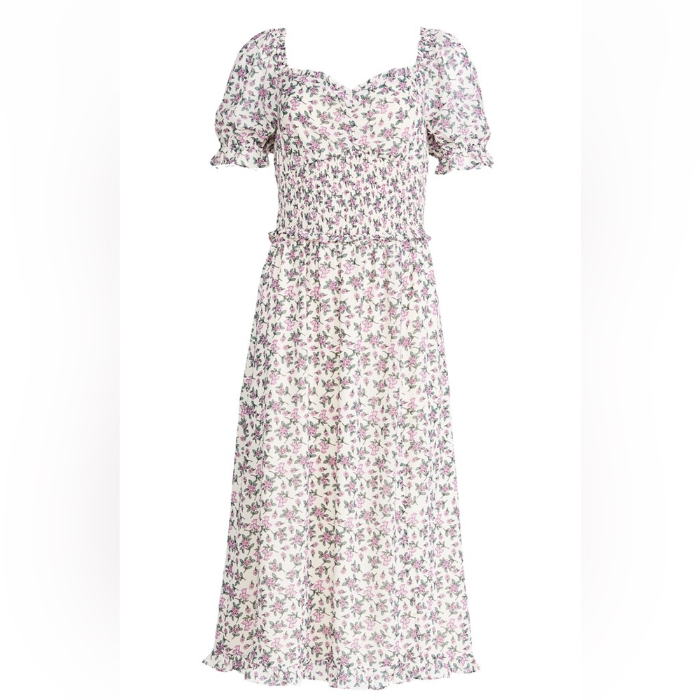 Lost + Wonder Garden Party Midi Dress